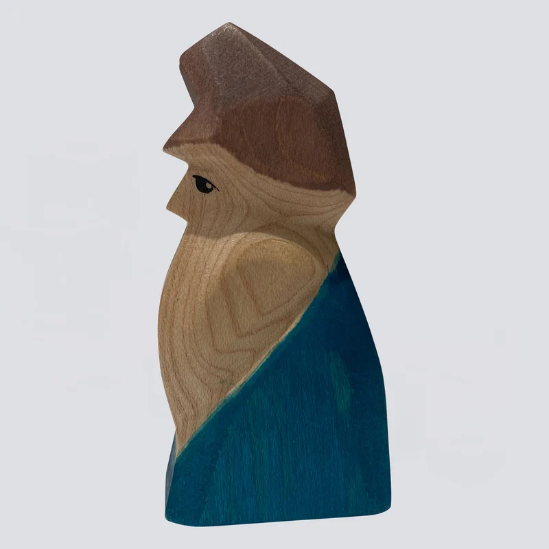 Holzwald Holzfigur Zwerg Peter