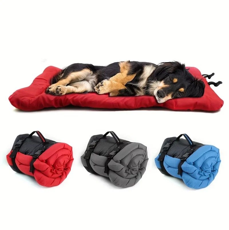 Reisekissen für Hunde – Weiches Waschbares Hundebett für Auto Sofa Unterwegs