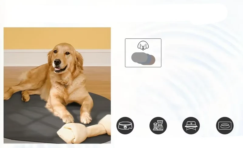 Silikon-futtermatte Für Haustiere – Wasserdichte, Rutschfeste Fressunterlage Für Hunde Katzen
