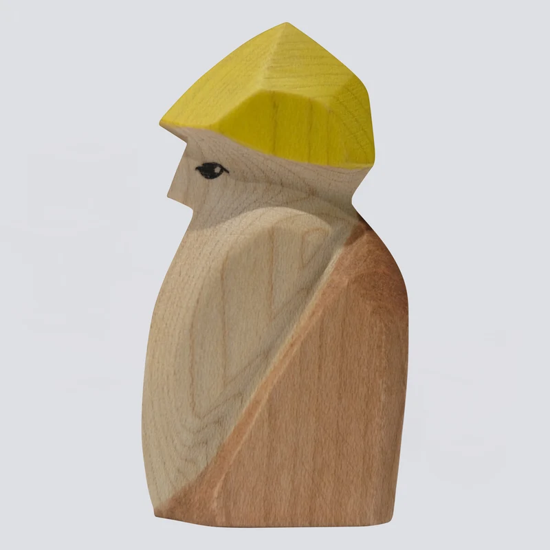 Holzwald Holzfigur Zwerg Leo