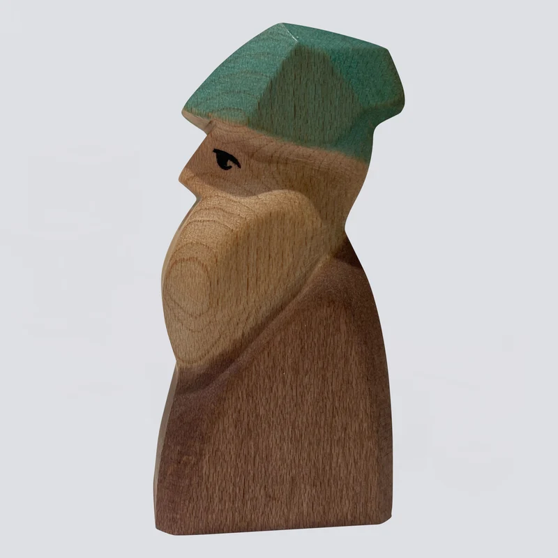 Holzwald Holzfigur Zwerg Anton