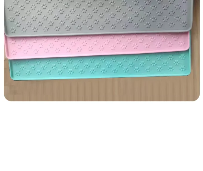 Futtermatte Mit Edelstahlschalen Für Haustiere