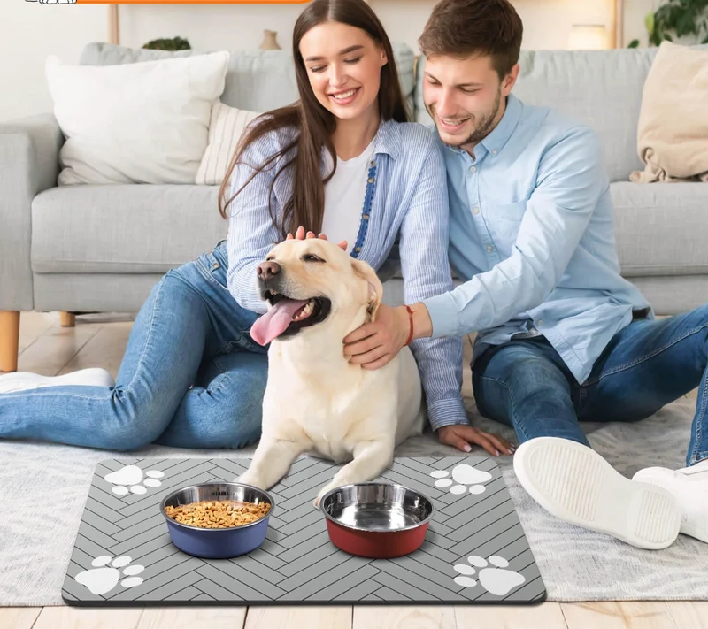 Hundematte Für Futter Und Wasser