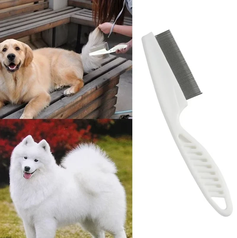 Flohkamm-Set Für Haustiere – Feinzahniger Kamm Für Katzen Hunde