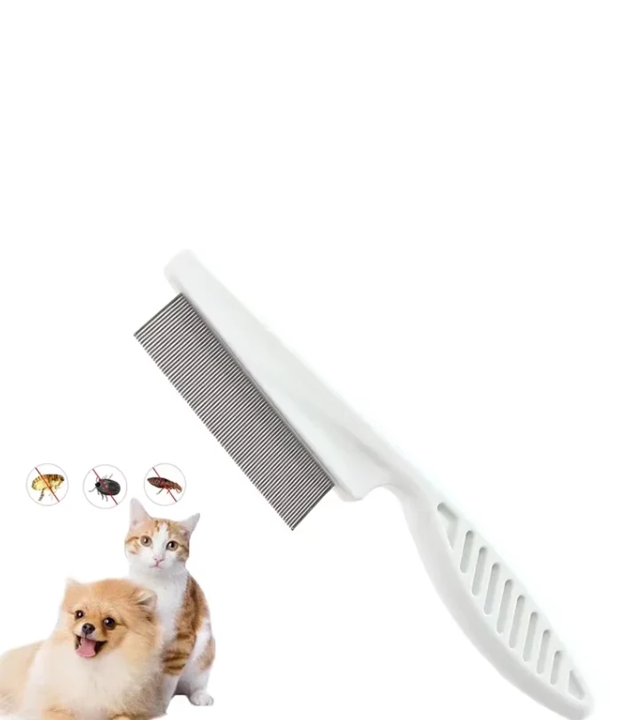 Flohkamm-Set Für Haustiere – Feinzahniger Kamm Für Katzen Hunde