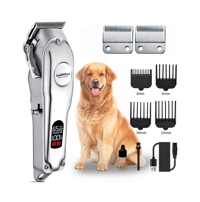 Professionelle Haustier-haarschneidemaschine – Kabelloser Trimmer Für Hunde Katzen