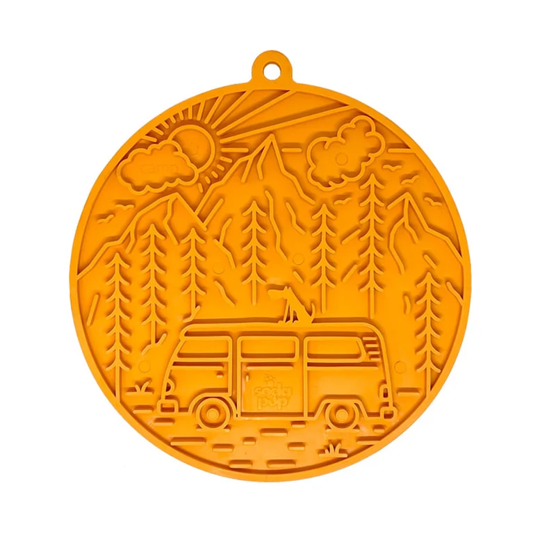 Leckmatte | eMat Camp orange