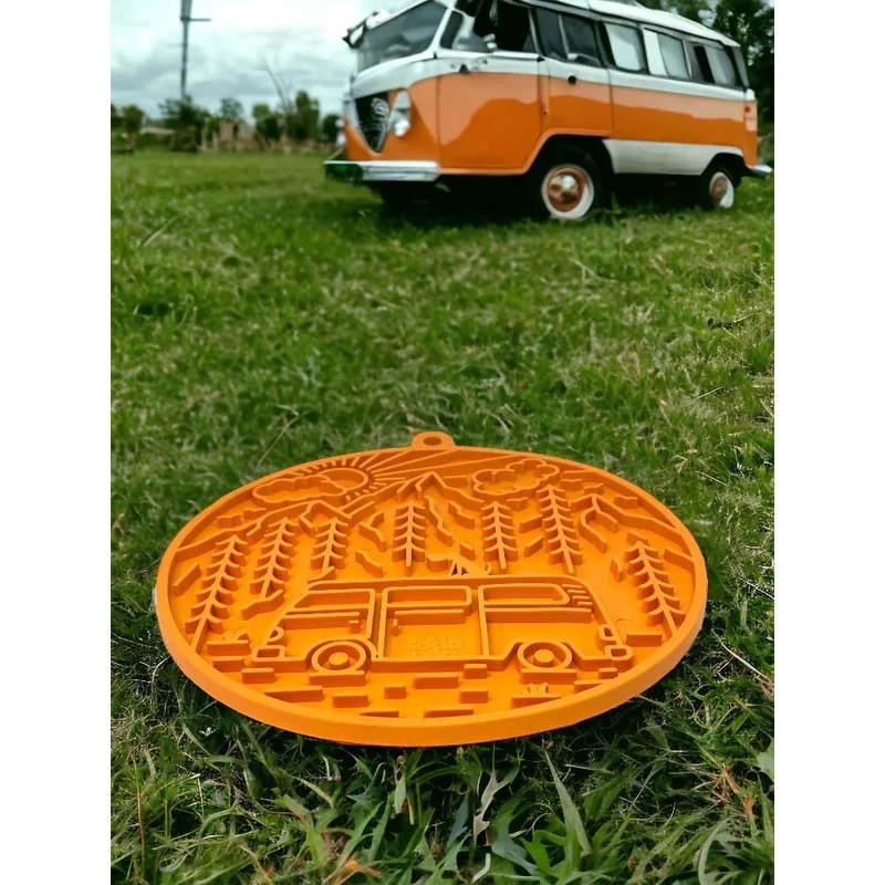 Leckmatte | eMat Camp orange