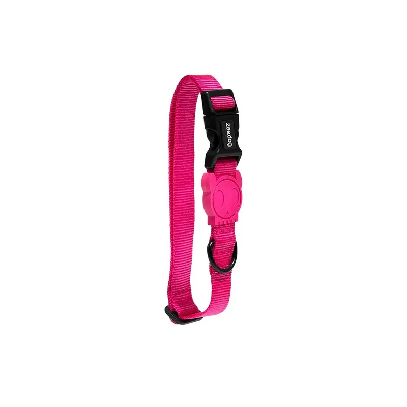 Hundehalsband, Pink Led