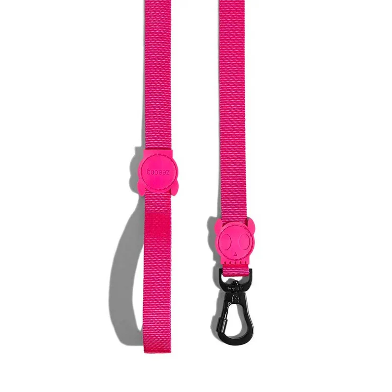 Hundeleine | Pink Led