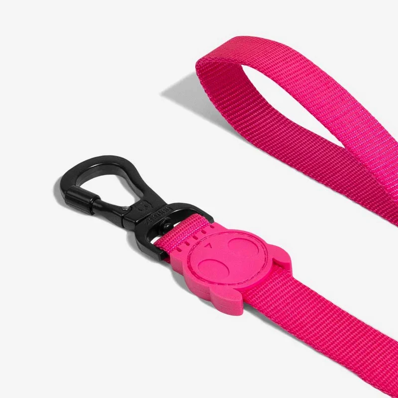 Hundeleine | Pink Led