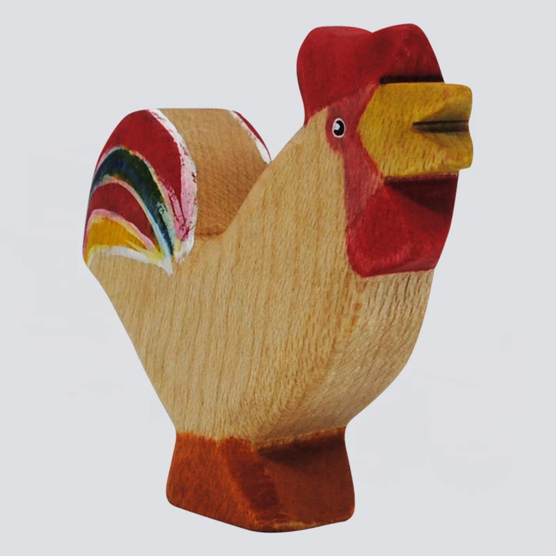 Holzwald Holzfigur Bremer Hahn