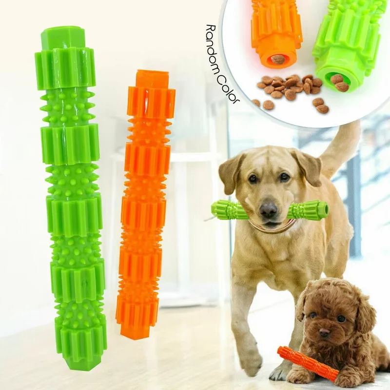 Hundespielzeug Kaustick – Robuster Beißstab Mit Leckerli-funktion Zahnpflege-Effekt