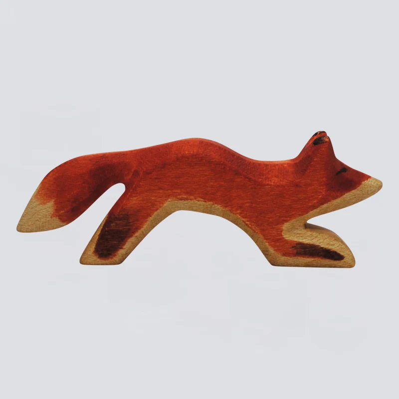 Holzwald Holzfigur Fuchs klein