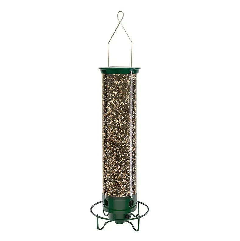 Eichhörnchensicherer Vogelfutterspender