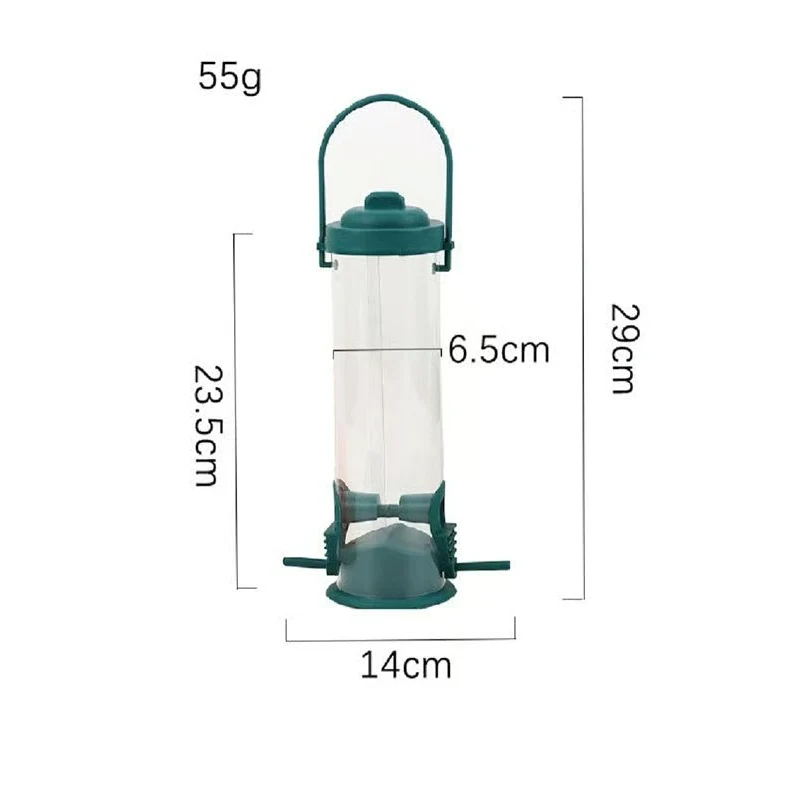 Eichhörnchensicherer Vogelfutterspender