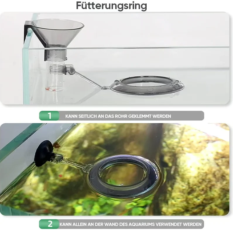 Vielseitiger Futterspender Für Aquarien