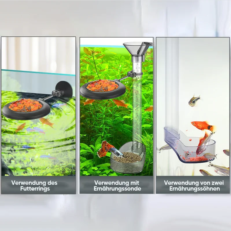 Vielseitiger Futterspender Für Aquarien
