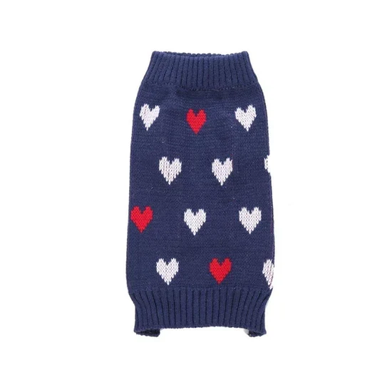 Weihnachtlicher Hundepullover Mit Schneeflocken