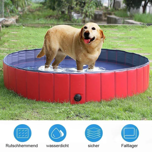 Faltbarer Hunde-Pool Für Garten Und Outdoor