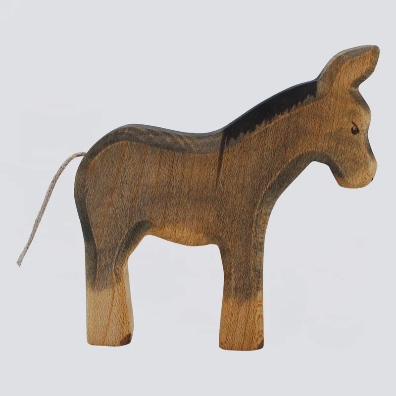 Holzwald Holzfigur Esel