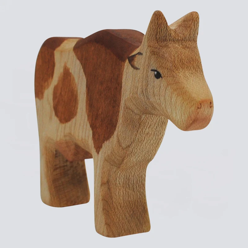 Holzwald Holzfigur Kuh