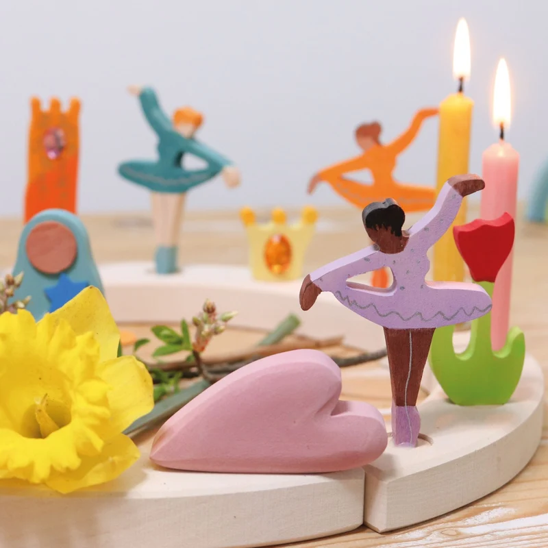 Grimm's Steckfigur Ballerina Meeresbrise