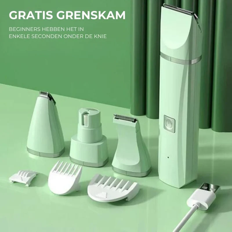 4-in-1 Tierpflege-Trimmer
