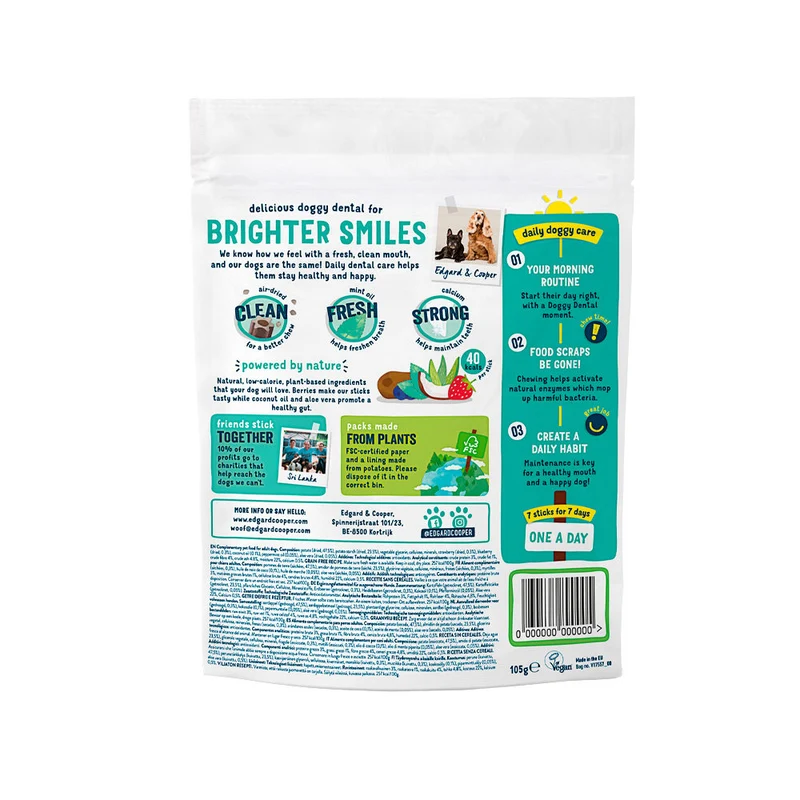 Doggy Dental Mint & Strawberry