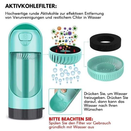 Mobiler Trinkspender für Haustiere