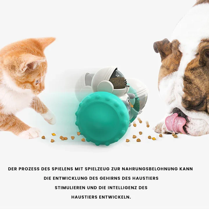 Interaktives Futterspielzeug Mit Rädern Für Haustiere