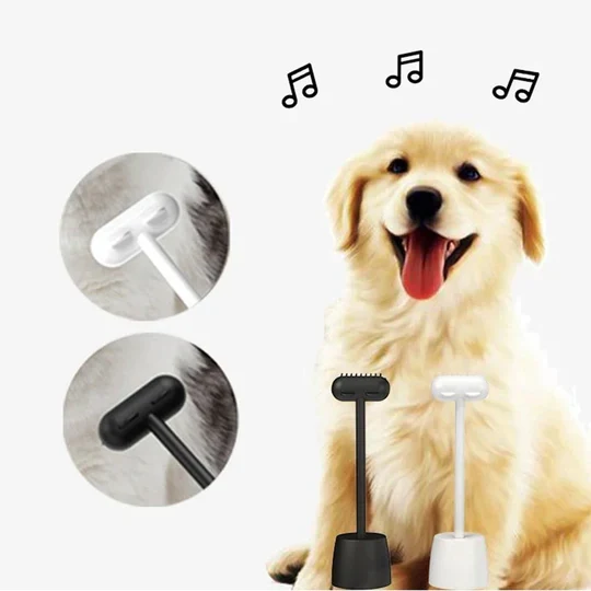 Innovative Massagebürste für Haustiere