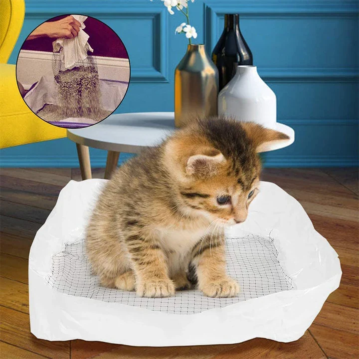 Nachhaltige Katzenstreu-Einlage – Wiederverwendbar & Hygienisch