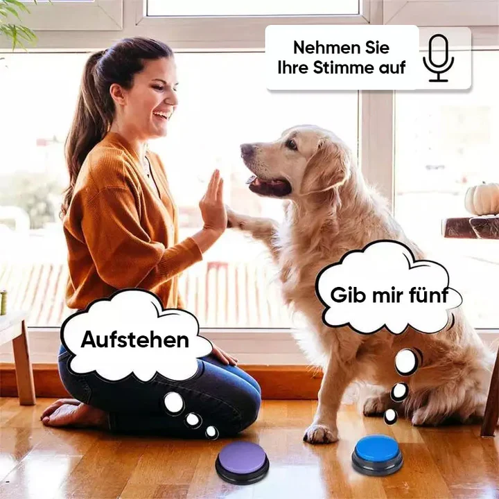Interaktiver Sprechknopf Für Haustiere – Training & Kommunikation