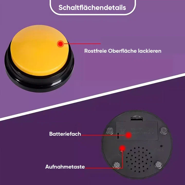Interaktiver Sprechknopf Für Haustiere – Training & Kommunikation