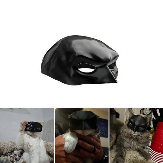 Heldenhafte Katzenmaske Für Einzigartige Auftritte