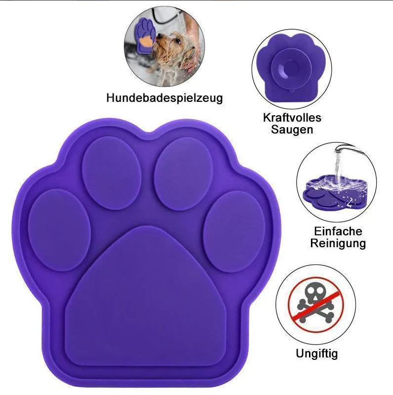 Leckmatte Für Hunde – Beruhigt Beim Baden Und Pflegen