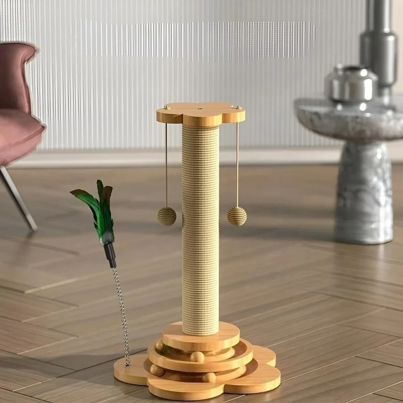 5in1 Kratzbaum Spielzeug
