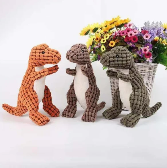 Kuschelweicher Dinosaurier für Haustiere
