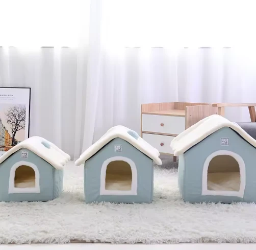 Kuscheliges Traumhaus für Hunde und Katzen