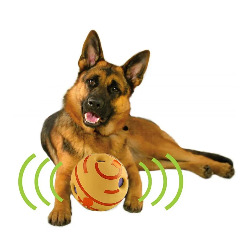 Kreativer Hundespielball mit interaktiven Funktionen