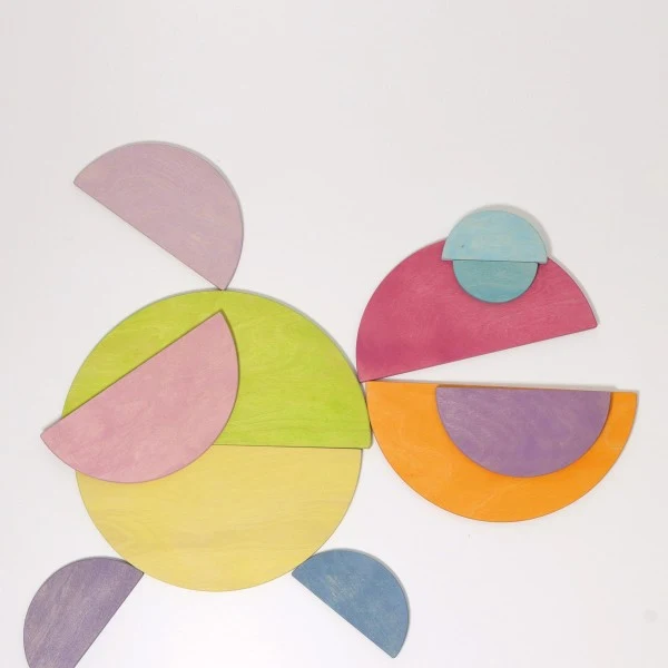 Grimm's Pastell Halbkreise