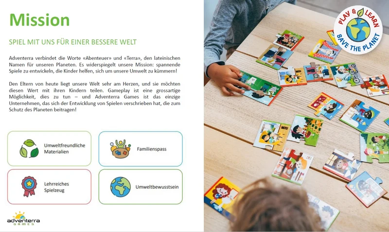 Adventerra Games Memory - Gefährdete Tiere