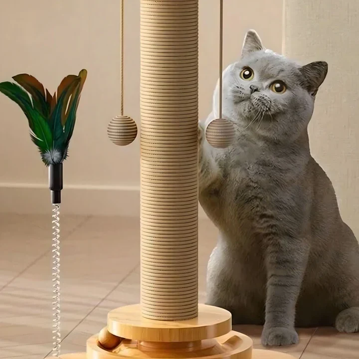 Holzspielzeuge für Katzen 24x40