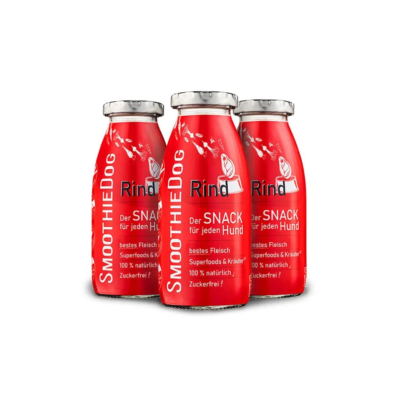 Hundesmoothie, Rind