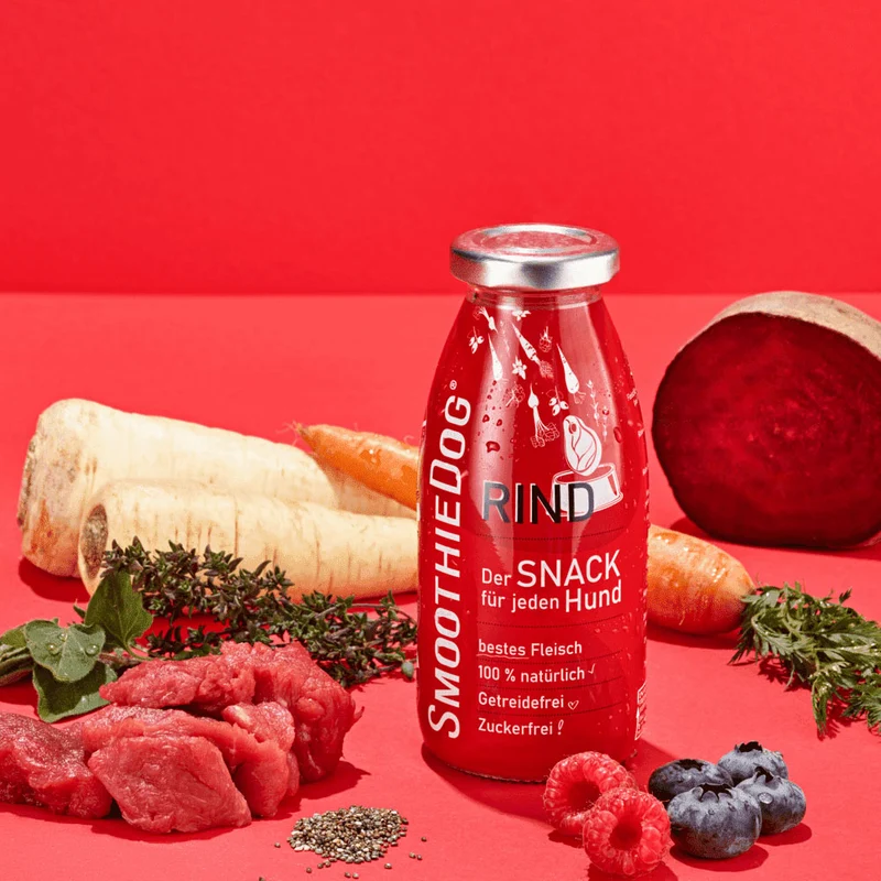 Hundesmoothie, Rind