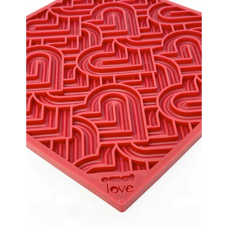 Leckmatte Red Hearts
