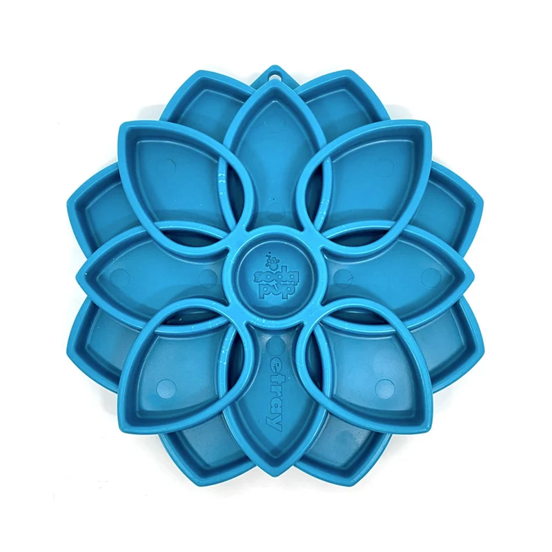 Antischlingnapf Mandala, Blue