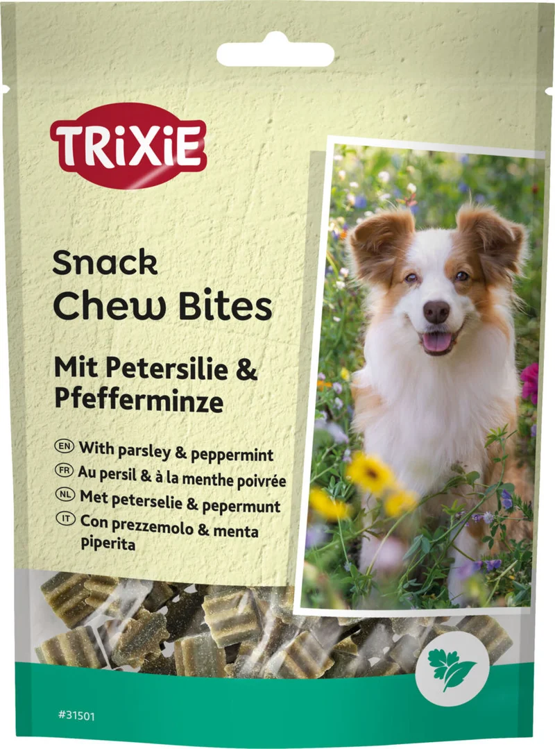 Chew Bites mit Petersilie & Pfefferminze