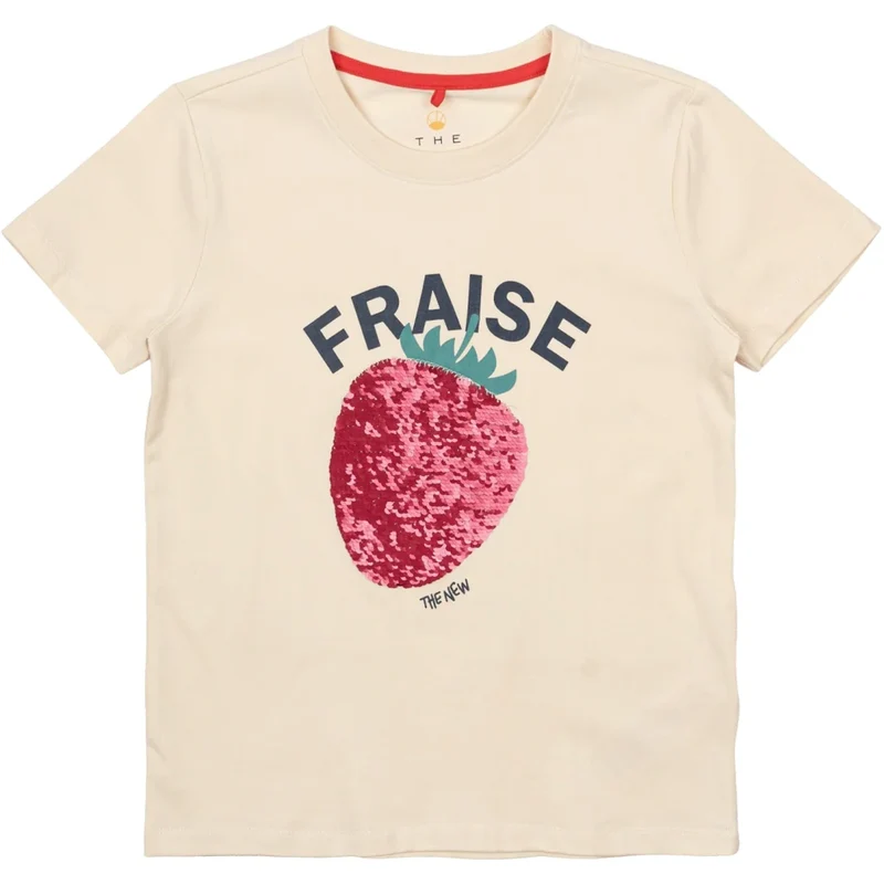 TNNanny OS S_S Tee-White Swan Striped